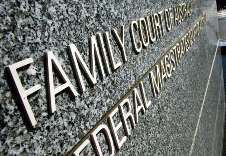 family court of australia signage