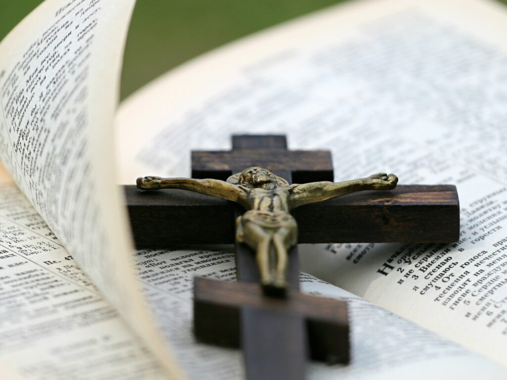 bible and crucifix