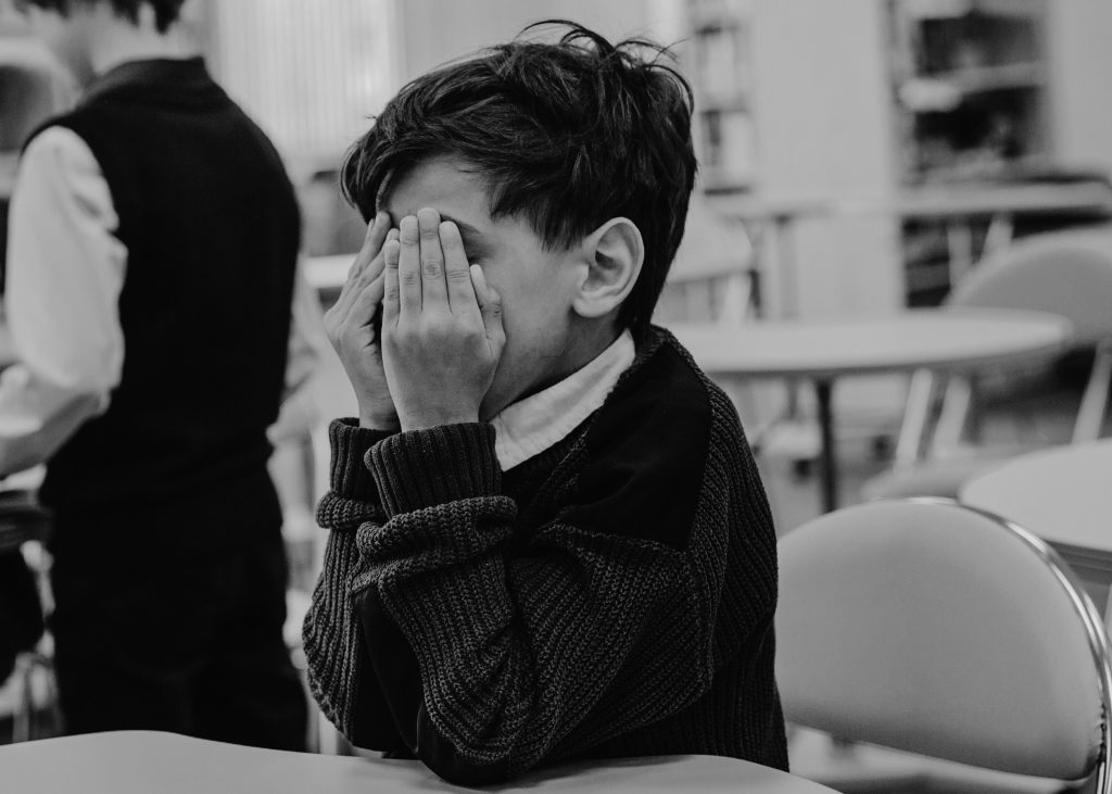 child being bullied at school